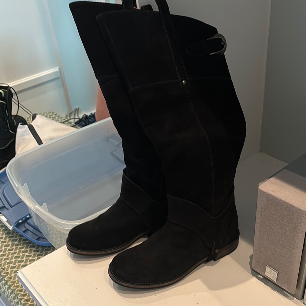 Black Over the Knee Boots